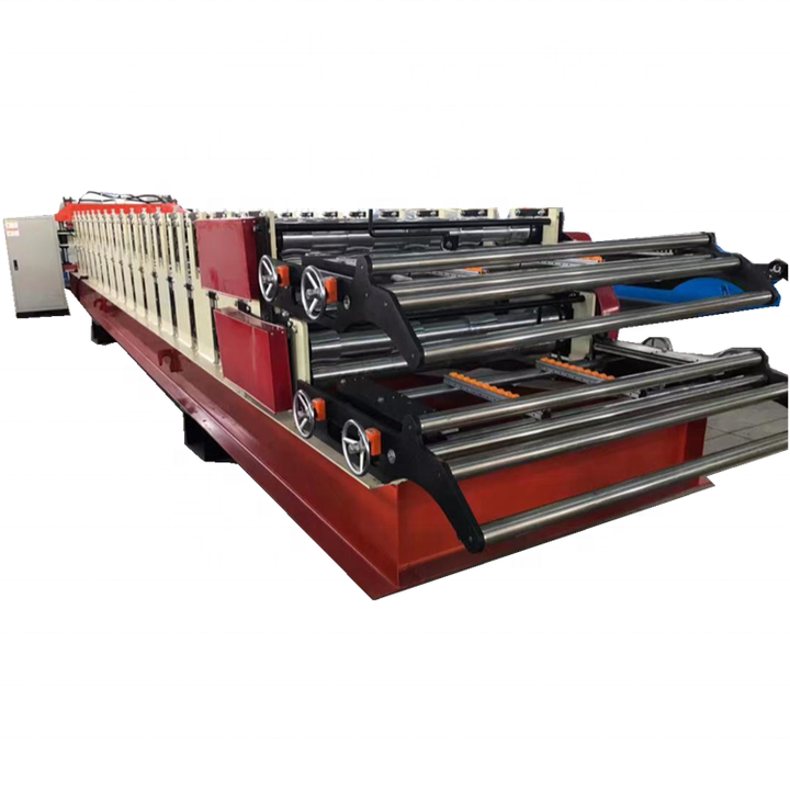 High speed trapezoidal roof tile machine