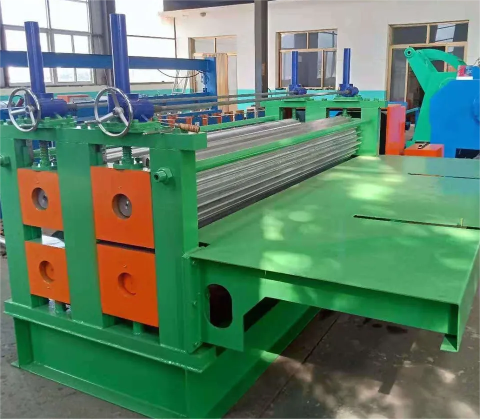 Barrel corrugated forming machine