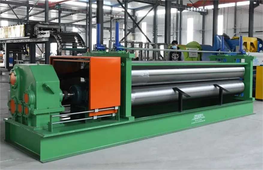 Barrel corrugated forming machine